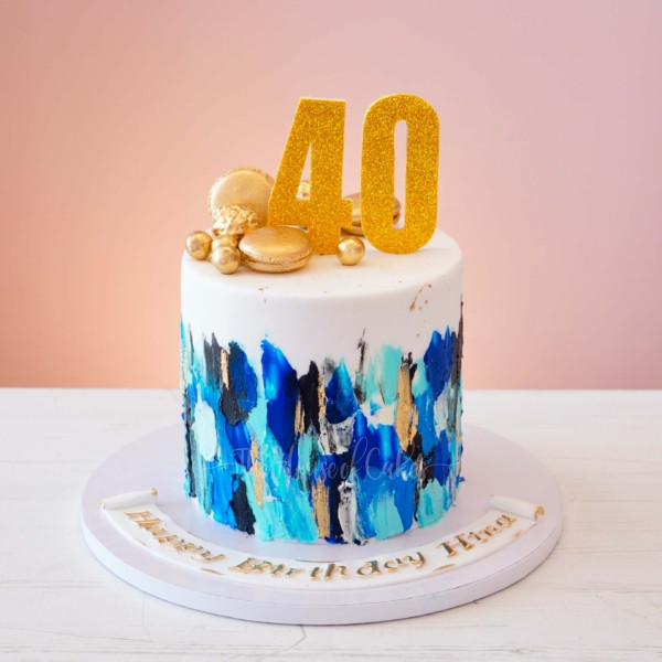 40th birthday cake