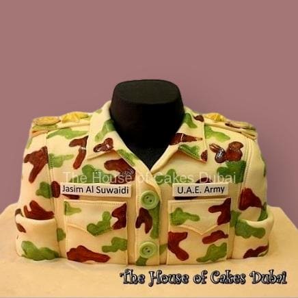 UAE Army Cake