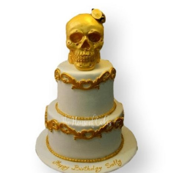 Skull cake