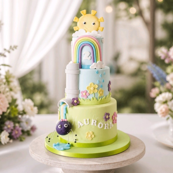 Baby TV cake 2