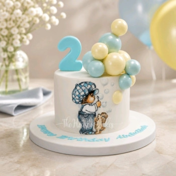 Baby boy cake 7