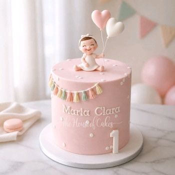 Baby girl cake 4