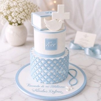 Baptism cake