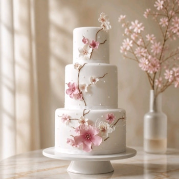 Blossoms cake 1