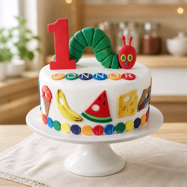 Caterpillar Cake 3