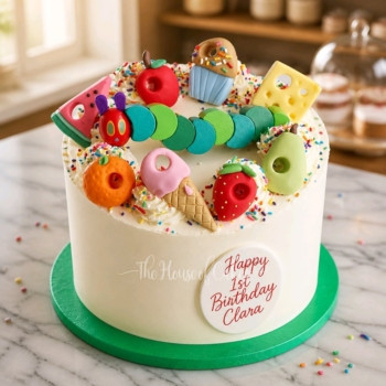 Caterpillar cake