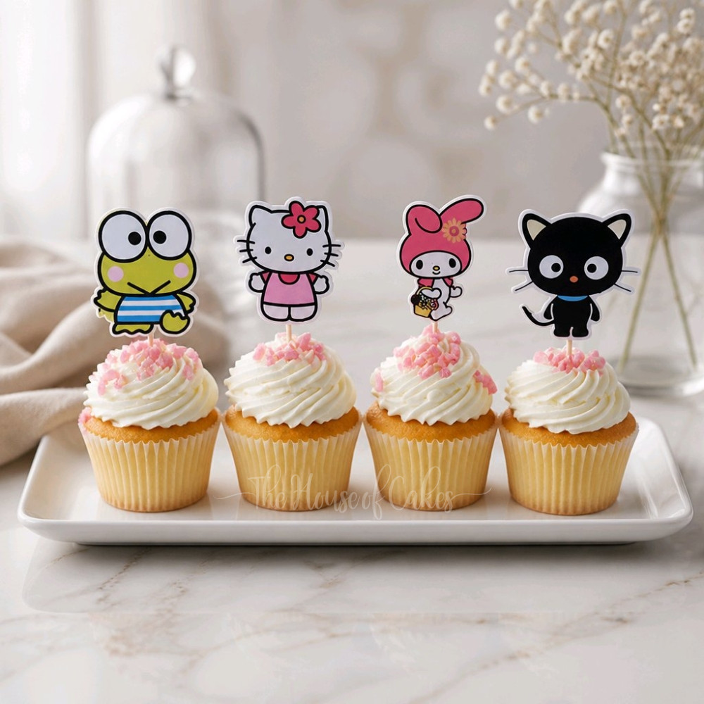 Chococat cupcakes