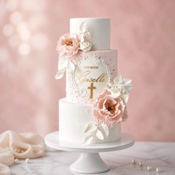 Christening cake 5