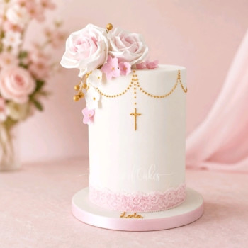 Christening cake 6