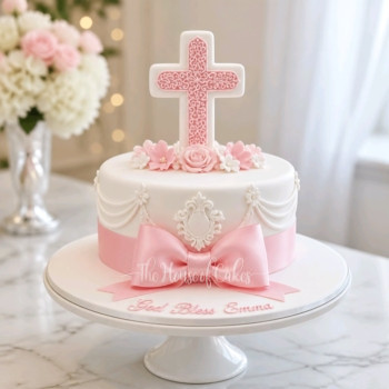 Christening cake 7