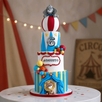 Circus cake 5
