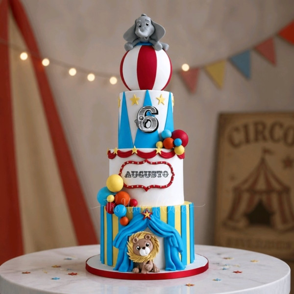 Circus cake 5