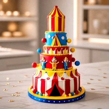 Circus cake 8