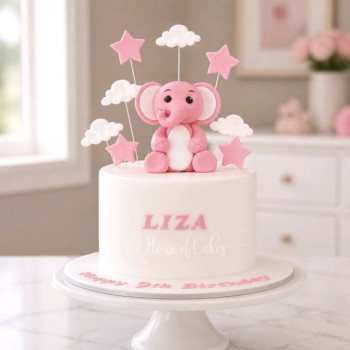 Cute Elephant Cake 33