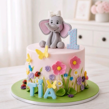 Cute elephant cake 2