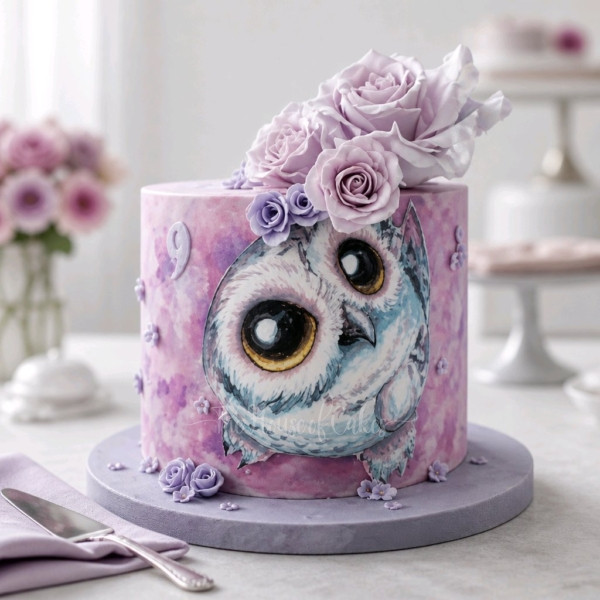 Cute owls cake 11