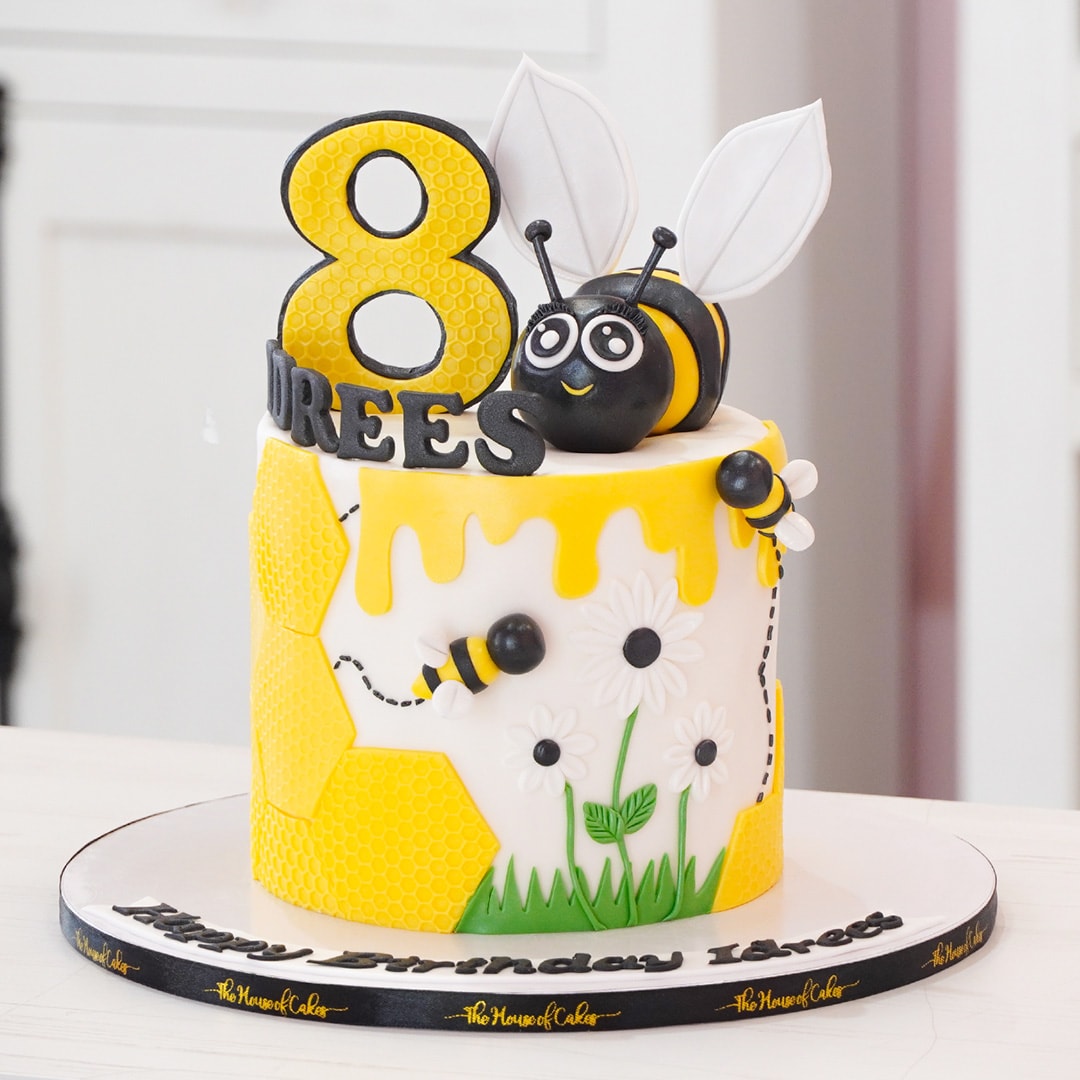 Hap BEE Birthday Cake — Trefzger's Bakery