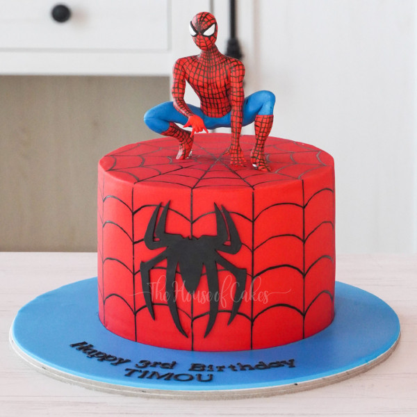 Buy Smacking Fondant Spiderman Cake-Appetizing Spiderman Cake-mncb.edu.vn