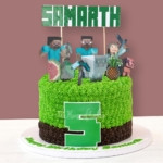 Minecraft cake
