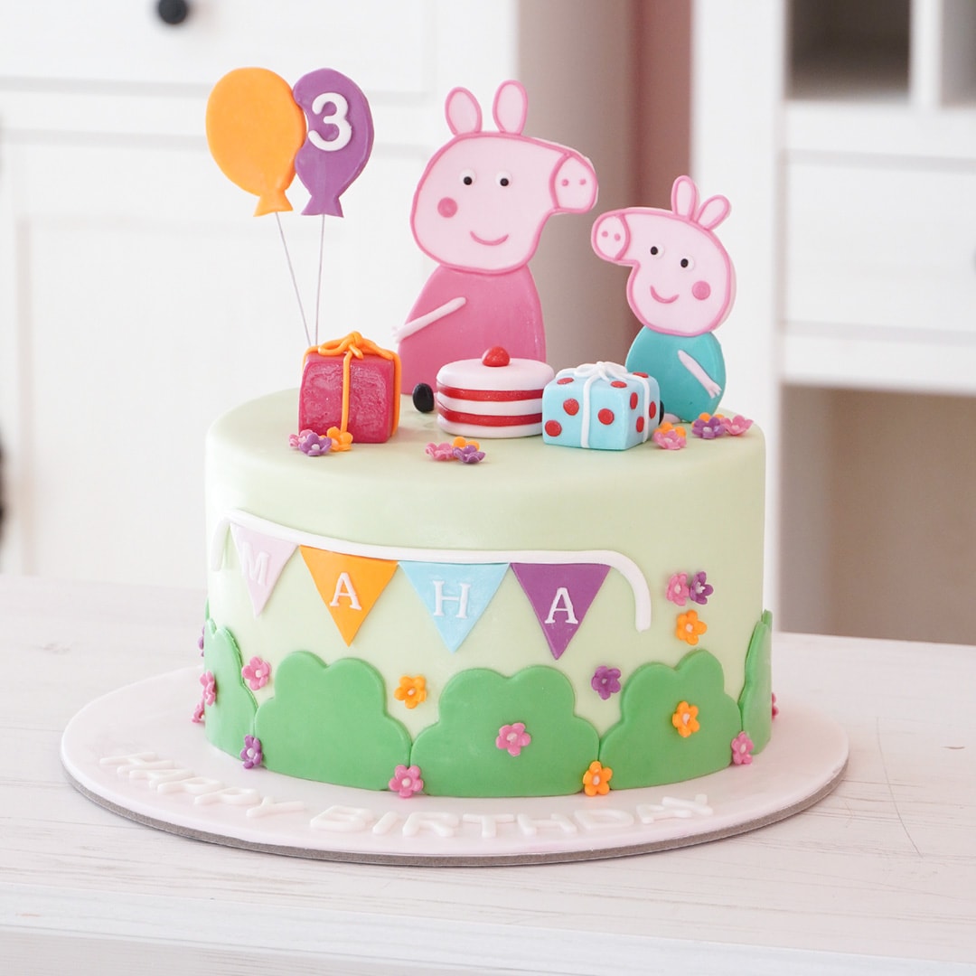 Cake Peppa Princess Castle Princess Castle Cake For First Birthday