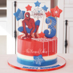 Spiderman cake