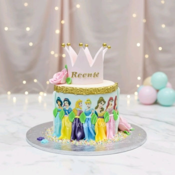 Disney Princesses Cake 26