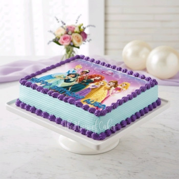 Disney Princesses cake 14