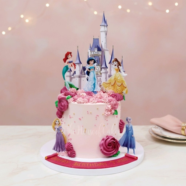 Disney Princesses cake 8