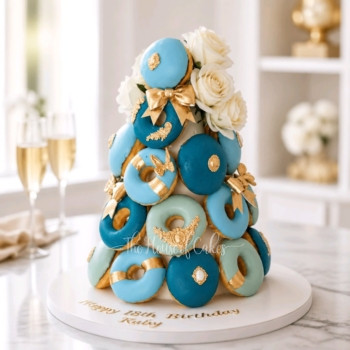 Doughnuts tower 1