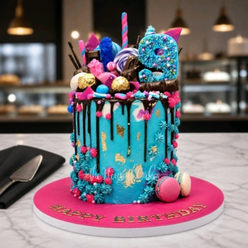 Dripping cake 3