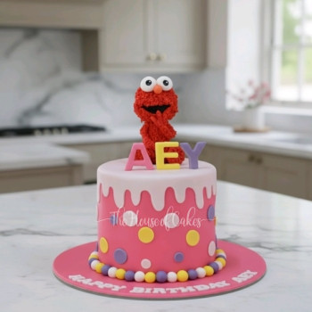 Elmo cake 11
