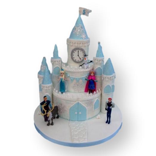 Frozen Castle Olaf Cake