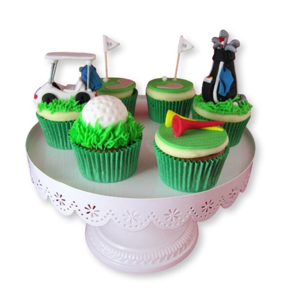 Golf cupcakes