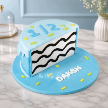 Half birthday cake