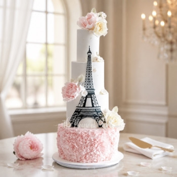 Eiffel Tower Cake in Dubai
