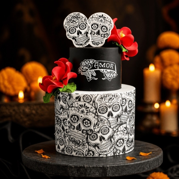 Skull Cake in Dubai from The House of Cakes Bakery