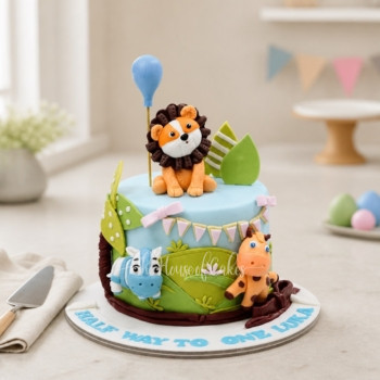 Jungle Cake in Dubai from The House of Cakes Bakery