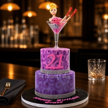 Drunk Barbie Cake in Dubai