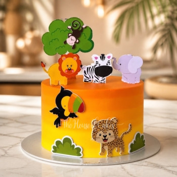 Jungle Cake in Dubai from The House of Cakes Bakery