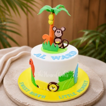 Jungle Animals Cake from The House of Cakes Bakery