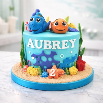 Nemo and Dory Cake in Dubai