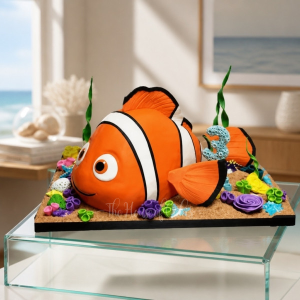 Nemo 3D Shaped Cake in Dubai