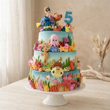 Cake Nemo in Dubai from The House of Cakes Bakery