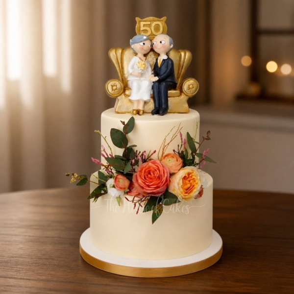 Wedding Anniversary Cake in Dubai