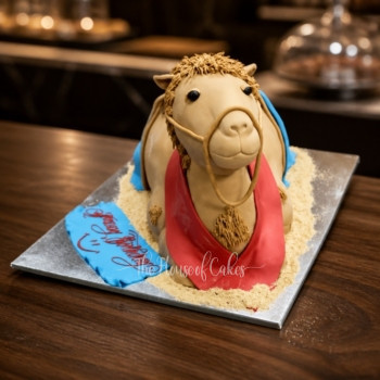 Camel Cake 3D Shape in Dubai