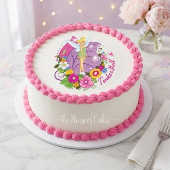 Tinkerbell Photo Cake in Dubai