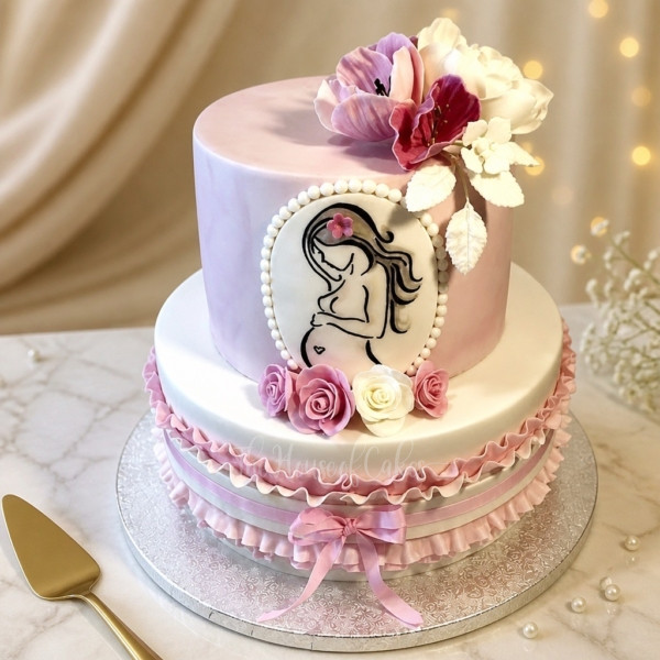 Pregnant Tummy Cake in Dubai