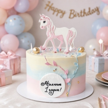 cute unicorn cake