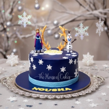 Frozen Theme Cake in Dubai