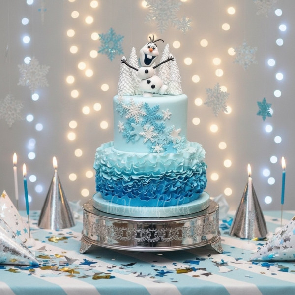 Frozen Cake with Olaf